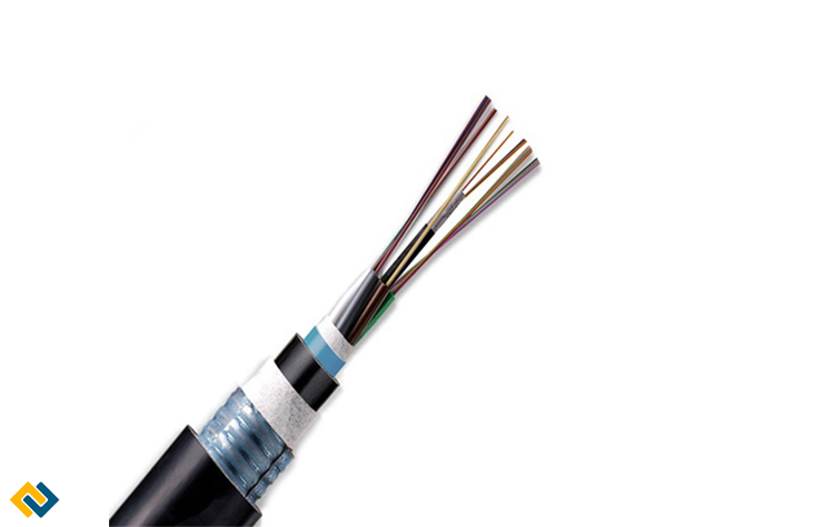 Cáp quang AMP Single mode 4 core (4 sợi) | AMP Fiber Optic Cable, Cáp quang AMP Single mode 4 core (4 sợi) | AMP Fiber Optic Cable